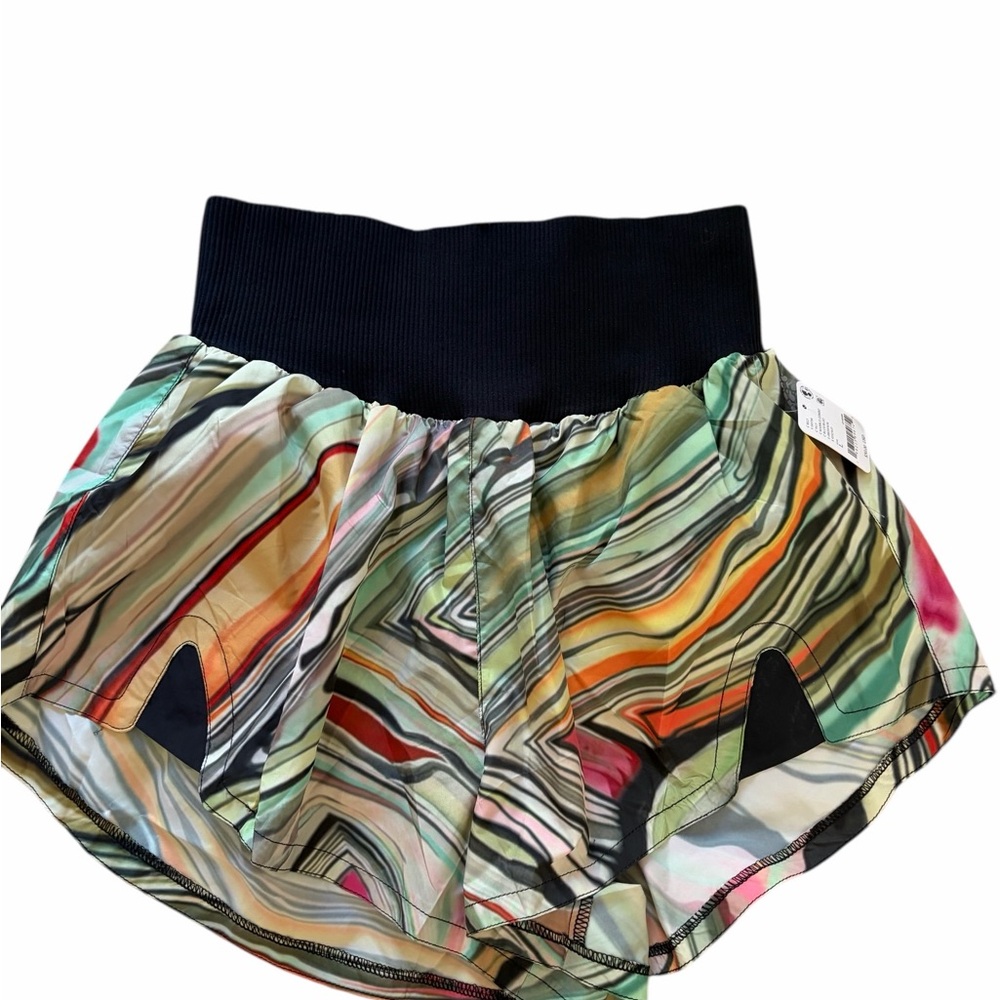 FP Movement Women’s Carpe Diem Shorts,Marble print, Large, NWT